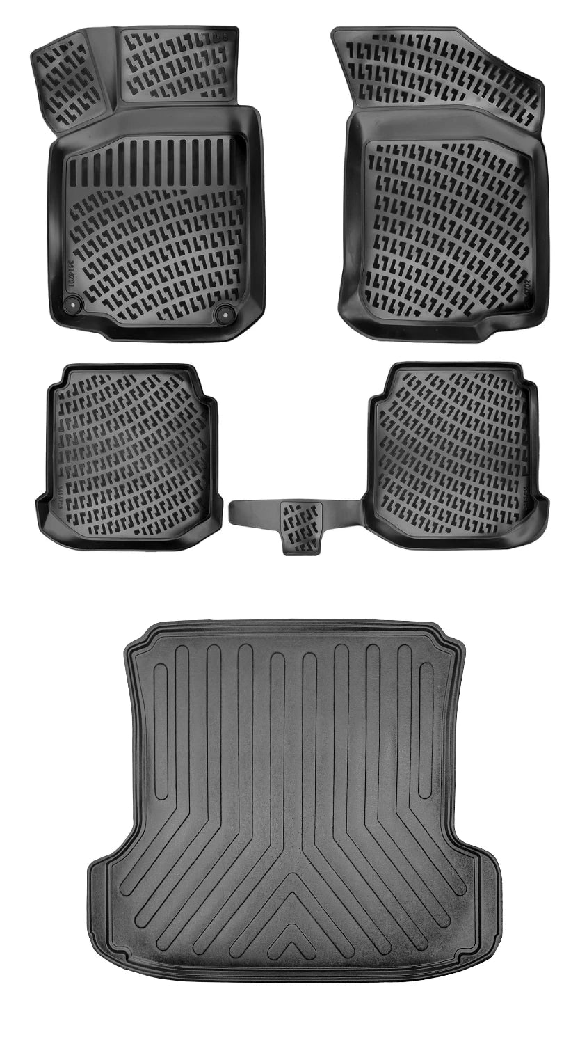 Rizline Skoda Octavia 1996-2004 3D Araca Özel Paspas ve Bagaj Havuzu Bmy