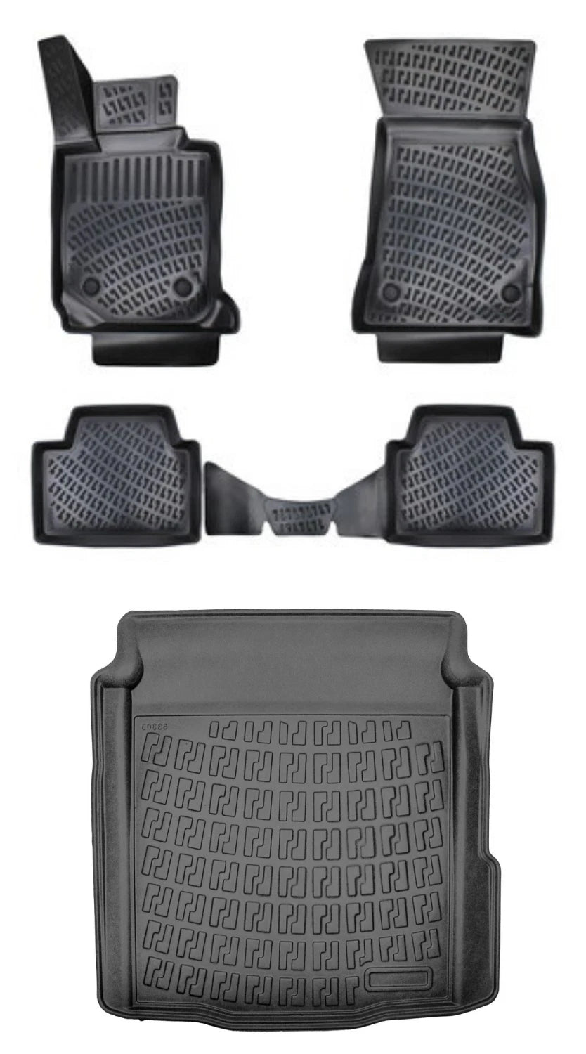 Rizline Bmw 4 Serisi Coupe G22 2020 Sonrası 3D Araca Özel Paspas ve Bagaj Havuzu Bmy