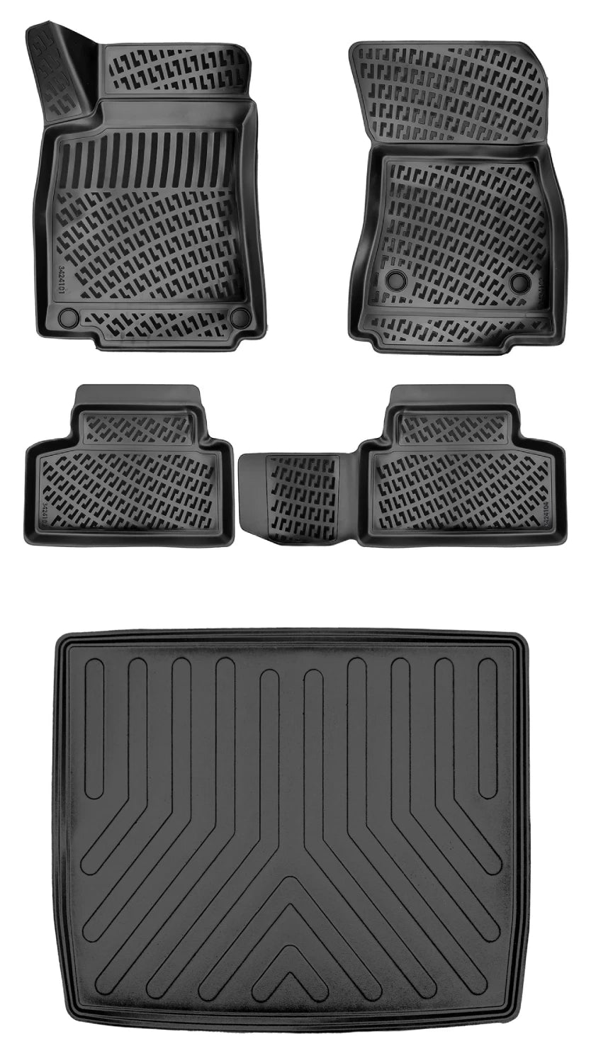 Rizline Mercedes Glb Alt Bagaj 2019 Sonrası 3D Araca Özel Paspas ve Bagaj Havuzu Bmy