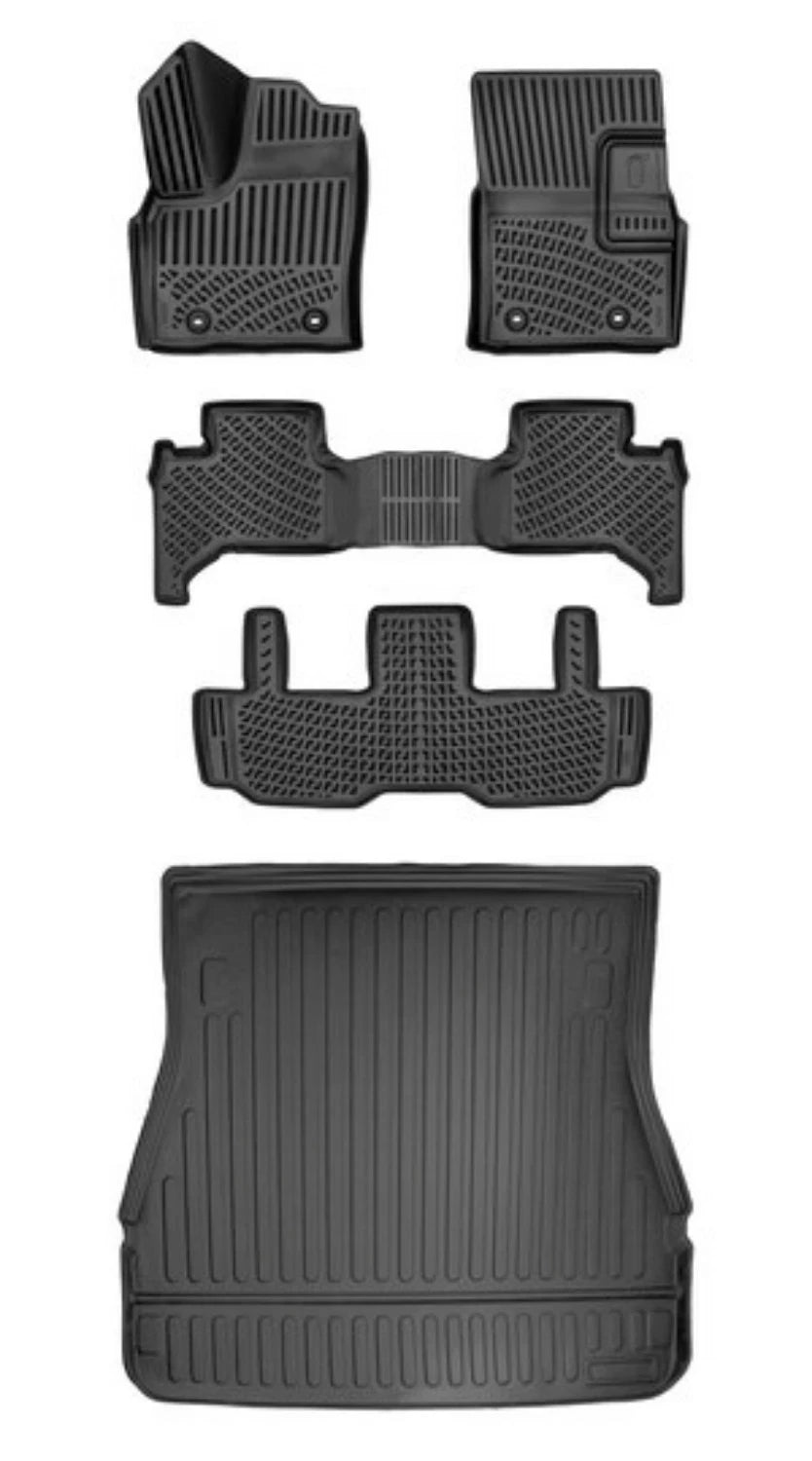 Rizline Toyota Land Cruiser J300 2021-2024 3D Araca Özel Paspas ve Bagaj Havuzu Set Bmy