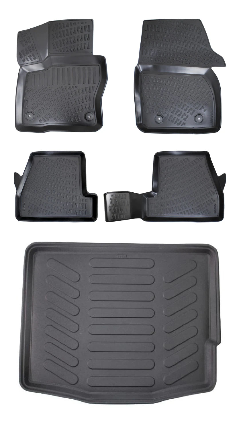 Rizline Ford Focus 3 Hb 2011-2014 3D Araca Özel Paspas ve Bagaj Havuzu Bmy