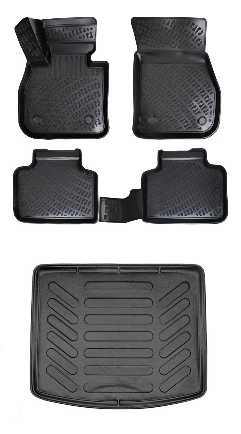 Rizline Bmw 2 Serisi Active Tourer F45 2014-2020 3D Araca Özel Paspas ve Bagaj Havuzu Bmy