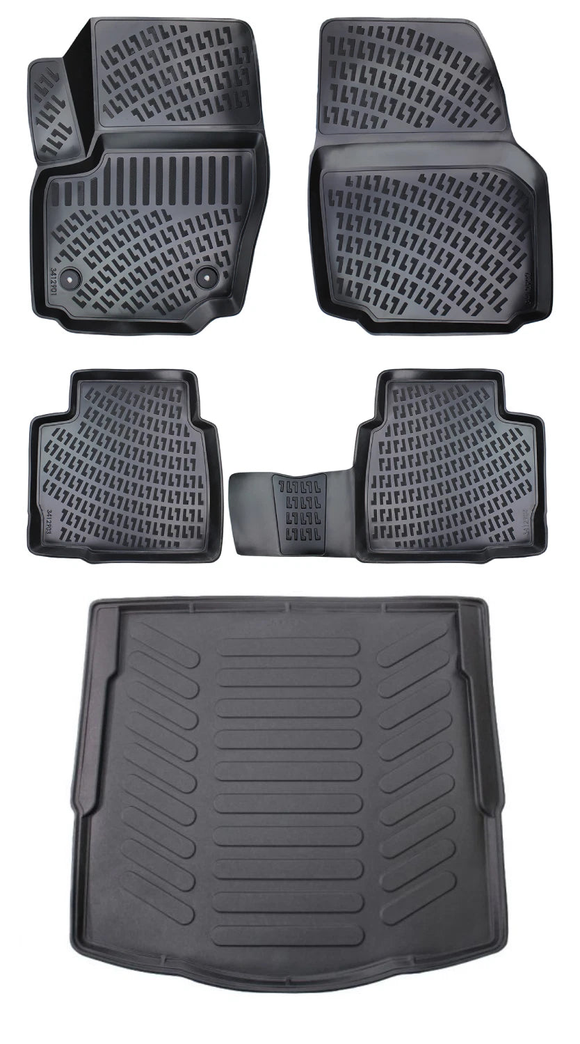 Rizline Ford Mondeo 2007-2014 3D Araca Özel Paspas ve Bagaj Havuzu Bmy