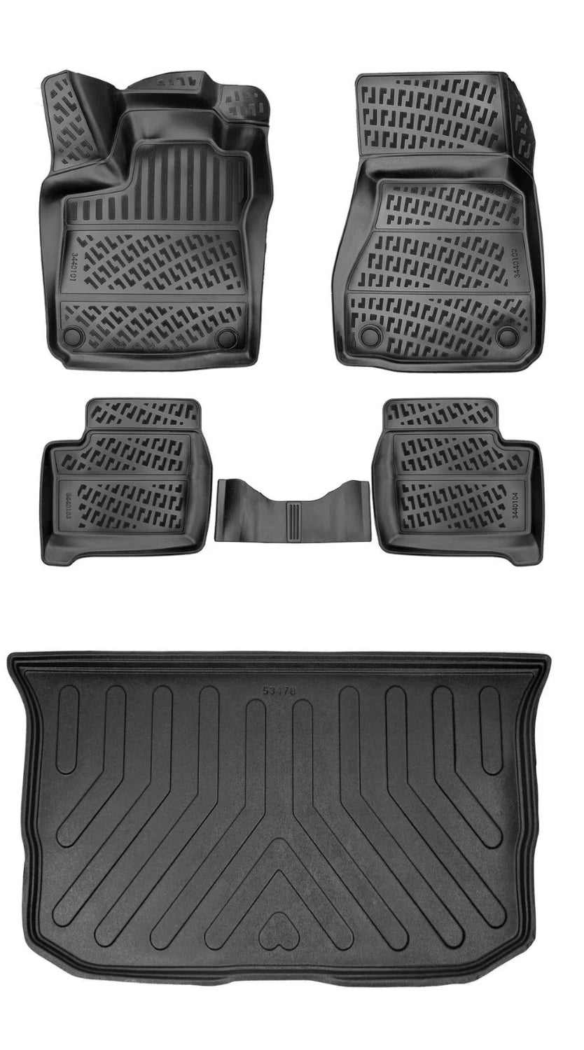 Rizline Renault Twingo Iıı (Elektrikli) 2014 Sonrası 3D Araca Özel Paspas ve Bagaj Havuzu Bmy