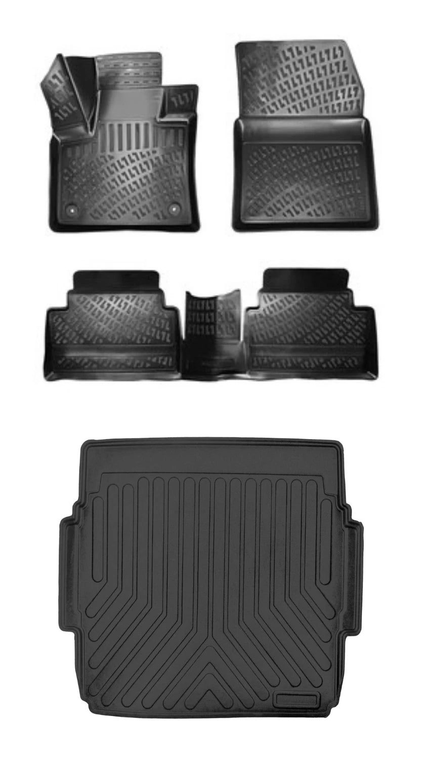 Rizline Citroen C5 Aircross Üst Bagaj 2022 Sonrası 3D Araca Özel Paspas ve Bagaj Havuzu Bmy