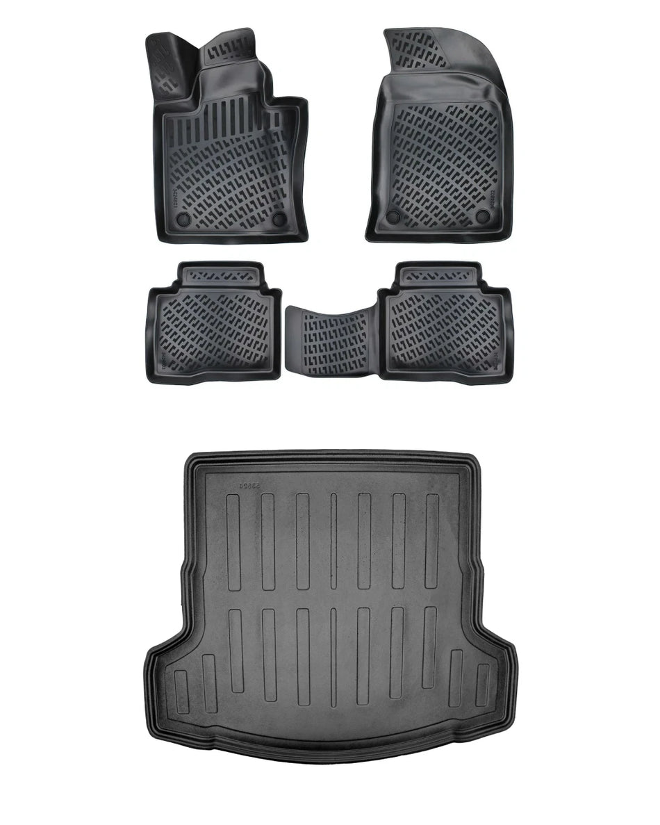 Rizline Ssangyong Torres 2023 Sonrası 3D Araca Özel Paspas ve Bagaj Havuzu Bmy