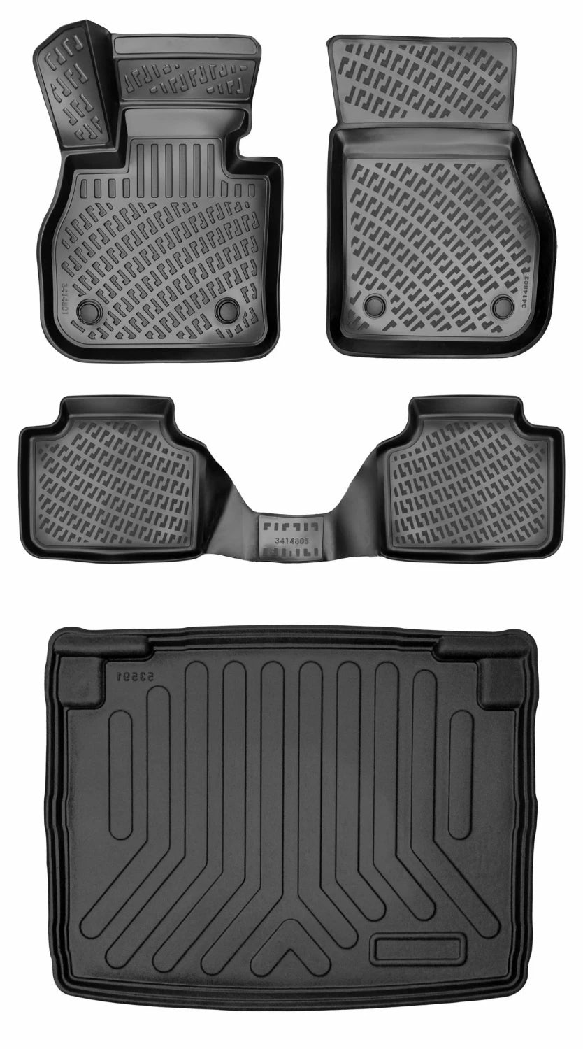 Rizline Bmw X1 U11 Alt Bagaj 2023 Sonrası 3D Araca Özel Paspas ve Bagaj Havuzu Bmy