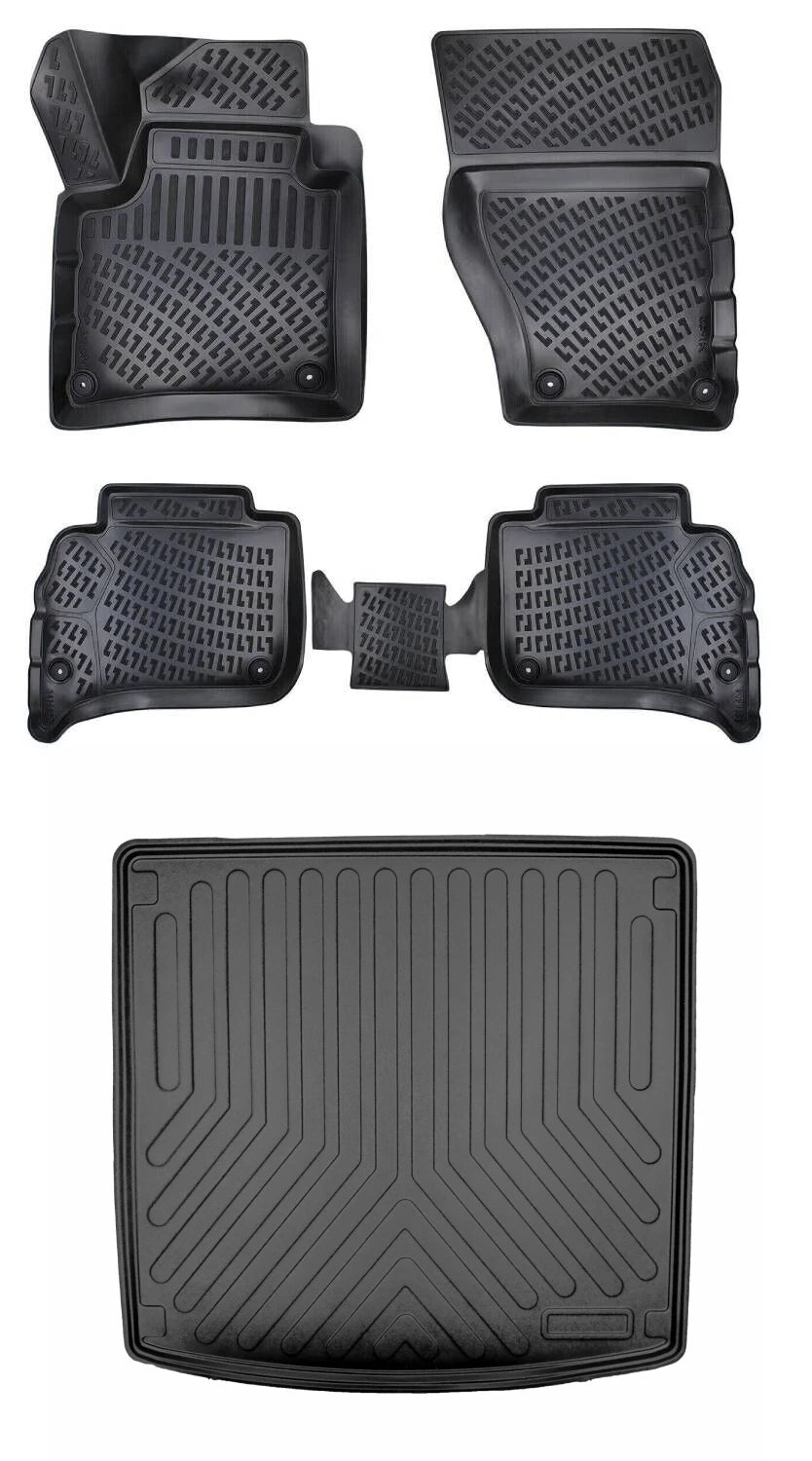 Rizline Porsche Cayenne 2018 Sonrası 3D Araca Özel Paspas ve Bagaj Havuzu Bmy