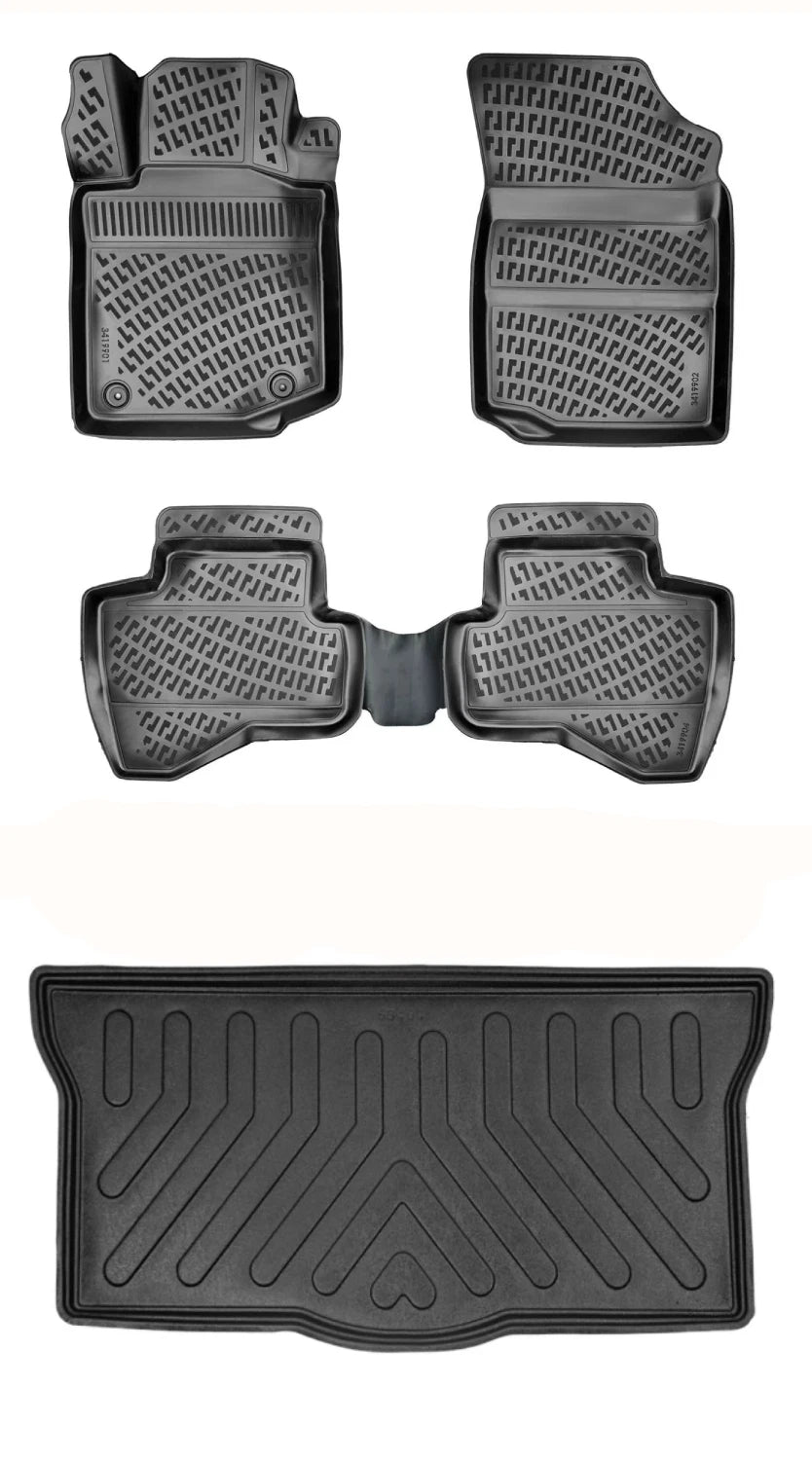 Rizline Peugeot 107 2005-2014 3D Araca Özel Paspas ve Bagaj Havuzu Bmy