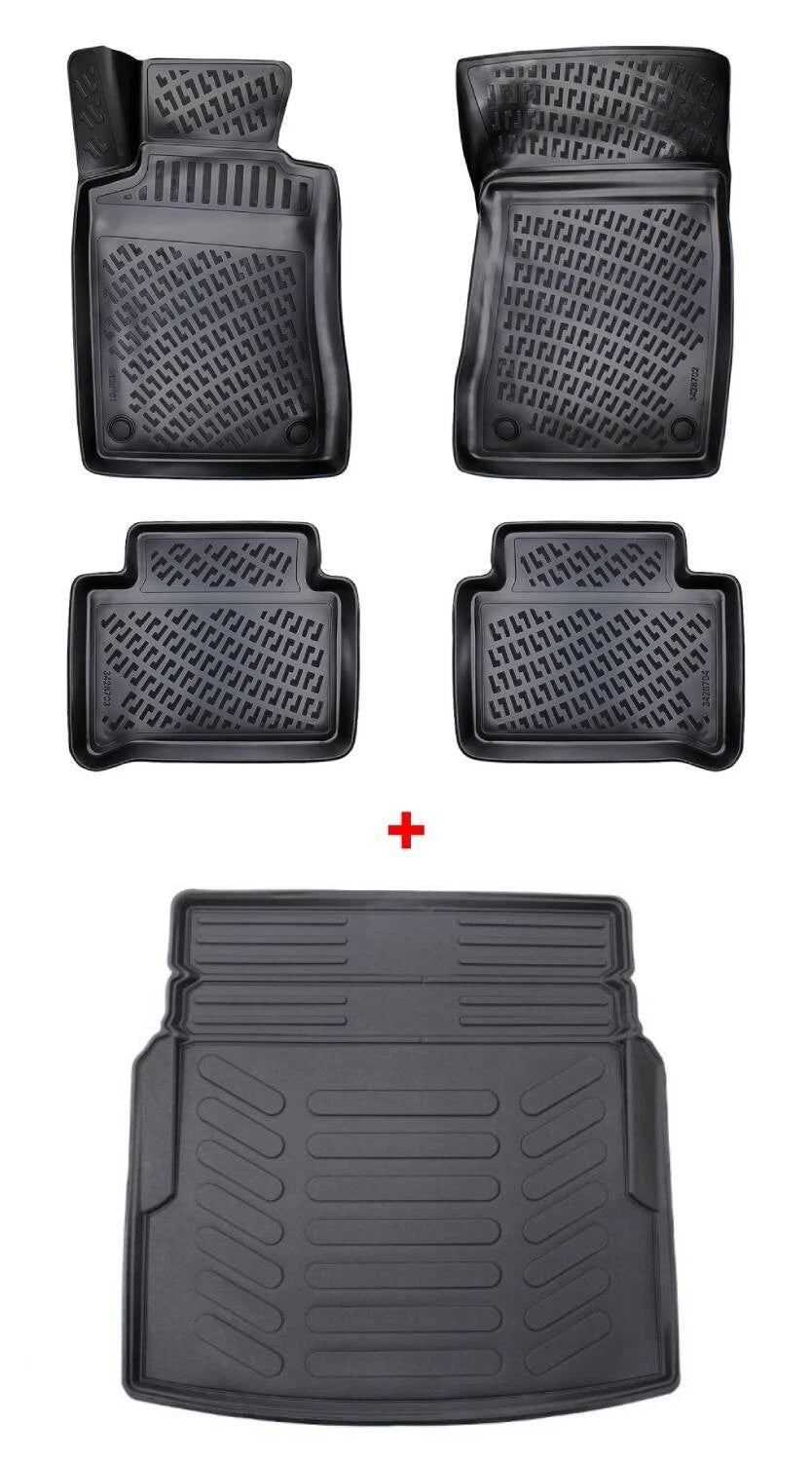 Rizline Mercedes Cls C219 2004-2010 3D Araca Özel Paspas ve Bagaj Havuzu Bmy