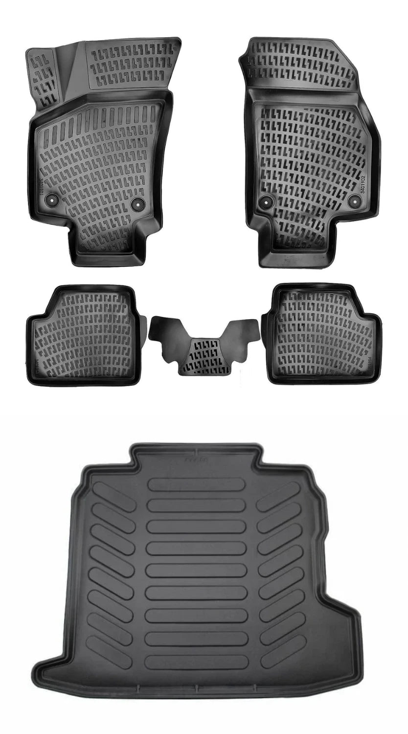 Rizline Opel Astra H Sedan 2004-2013 3D Araca Özel Paspas ve Bagaj Havuzu Bmy