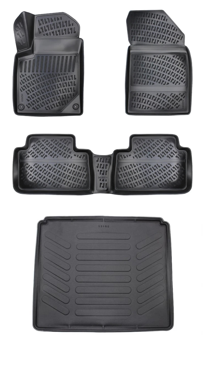 Rizline Peugeot 407 Stw 2003-2010 3D Araca Özel Paspas ve Bagaj Havuzu Bmy