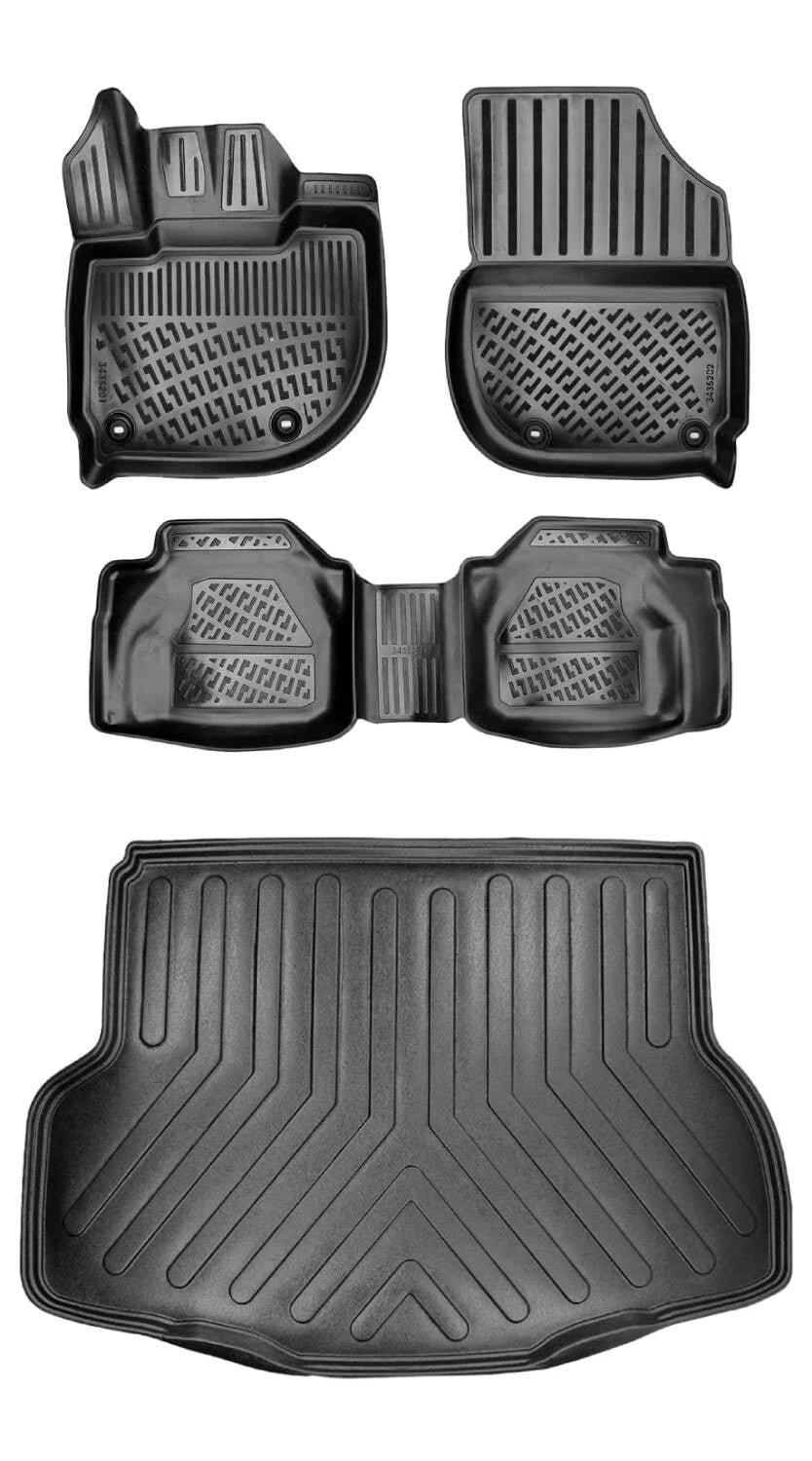 Rizline Honda City 2021 Sonrası 3D Araca Özel Paspas ve Bagaj Havuzu Bmy