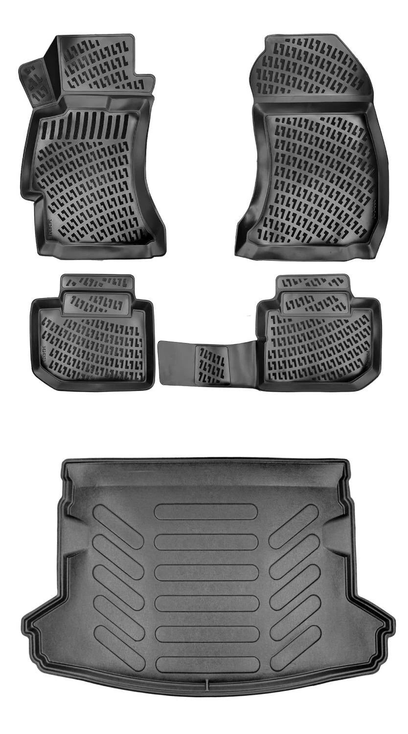 Rizline Subaru Xv 2012-2017 3D Araca Özel Paspas ve Bagaj Havuzu Bmy