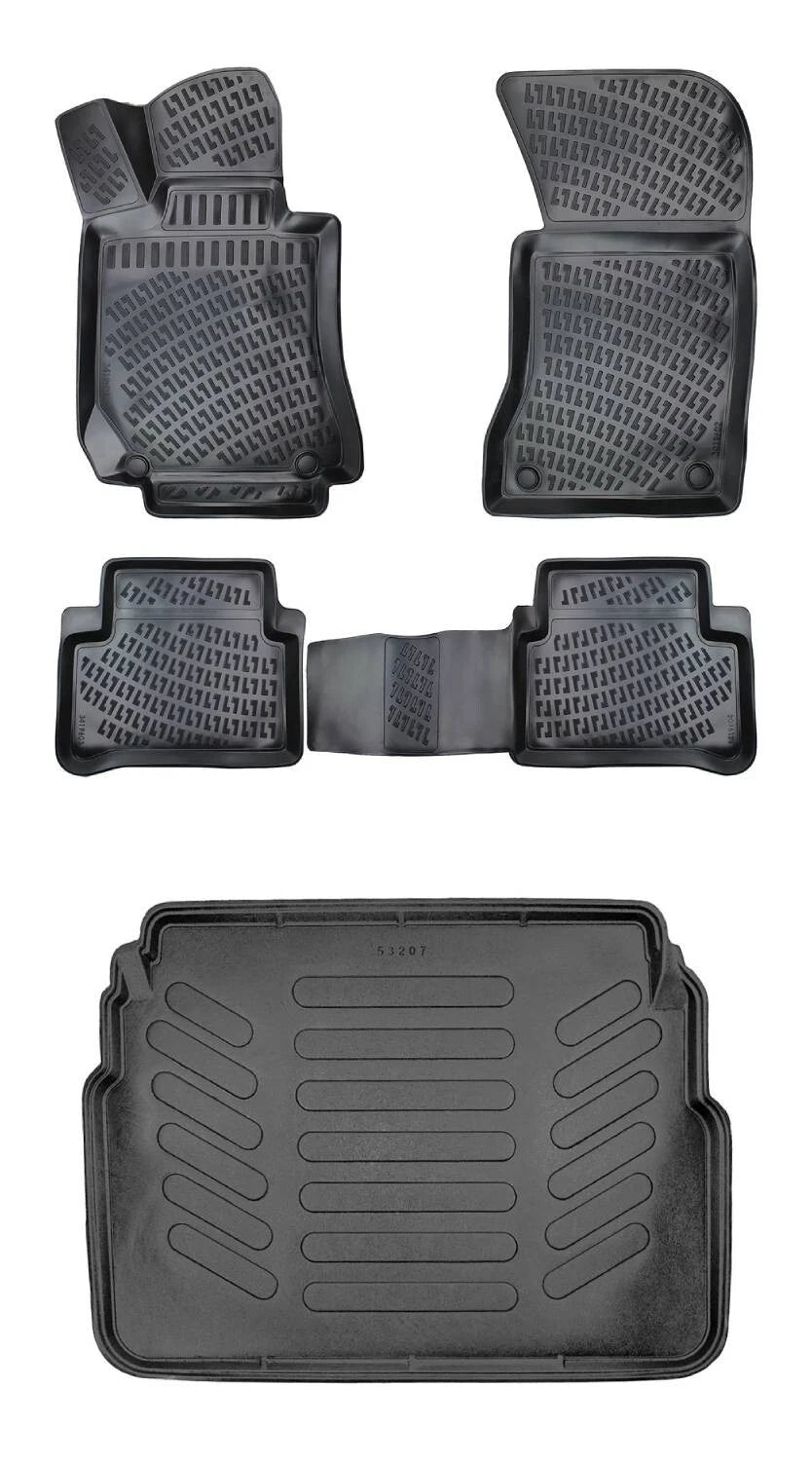 Rizline Mercedes E Serisi W210 1996-2002 3D Araca Özel Paspas ve Bagaj Havuzu Bmy