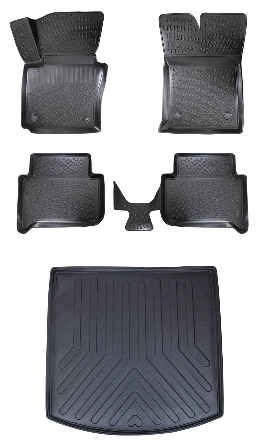 Rizline Volkswagen Touran 2003-2015  3D Araca Özel Paspas ve Bagaj Havuzu Bmy