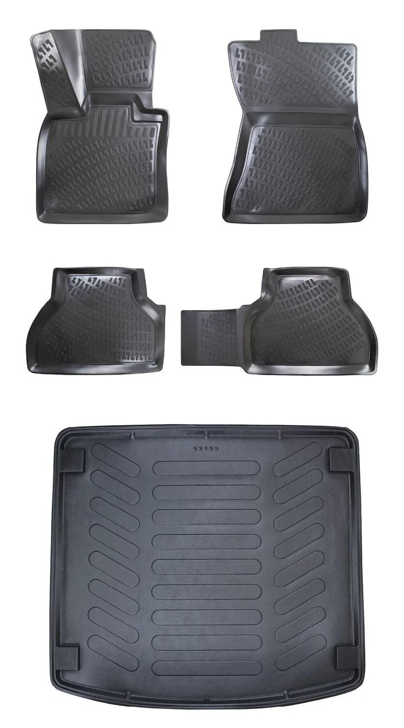 Rizline Bmw X6 2008-2014 3D Araca Özel Paspas ve Bagaj Havuzu Bmy