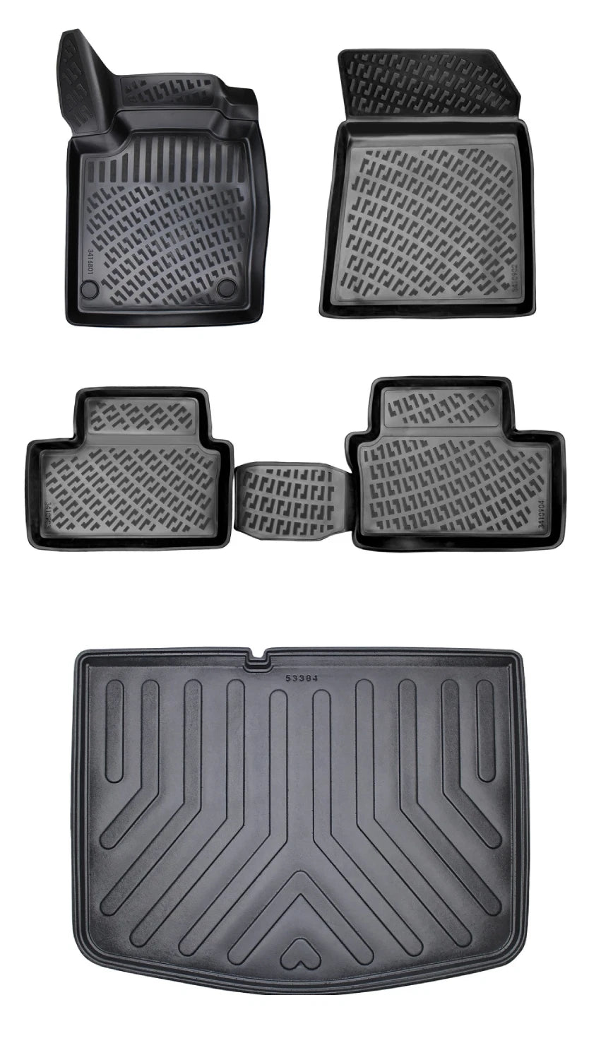 Rizline Nissan Juke Alt Bagaj 2020 Sonrası 3D Araca Özel Paspas ve Bagaj Havuzu Bmy