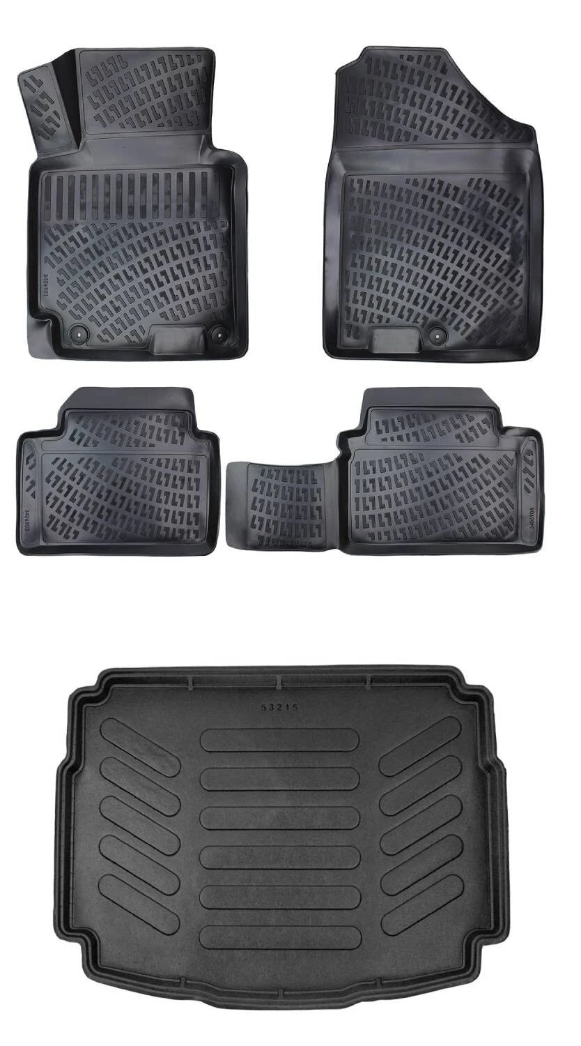 Rizline Kia Ceed Hb Üst 2012-2017 3D Araca Özel Paspas ve Bagaj Havuzu Bmy