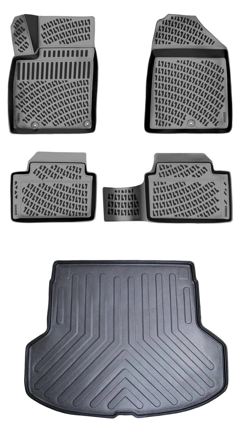 Rizline Kia Ceed Sw 2018-2022 3D Araca Özel Paspas ve Bagaj Havuzu Bmy