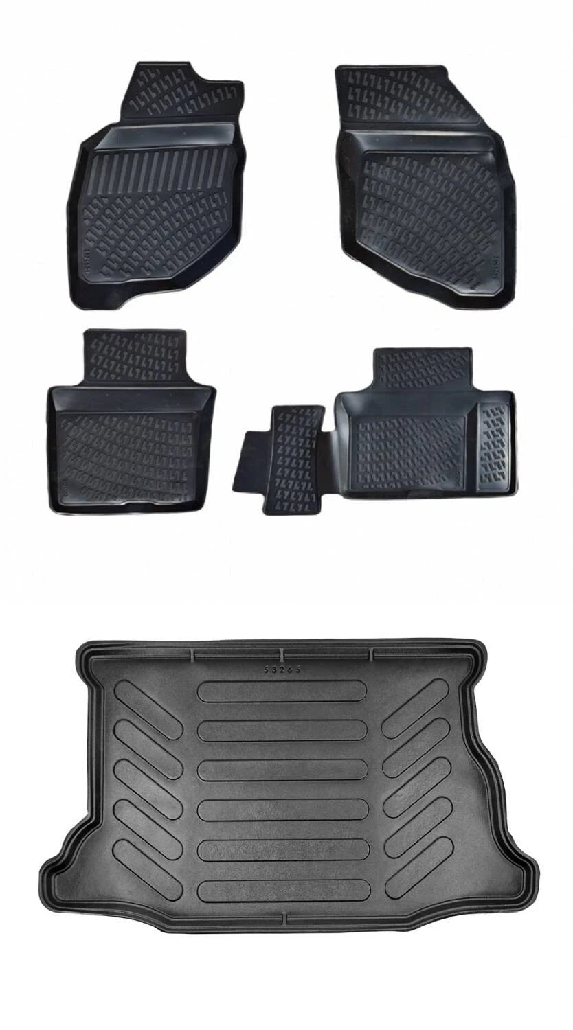 Rizline Honda Jazz 2002-2008 3D Araca Özel Paspas ve Bagaj Havuzu Bmy