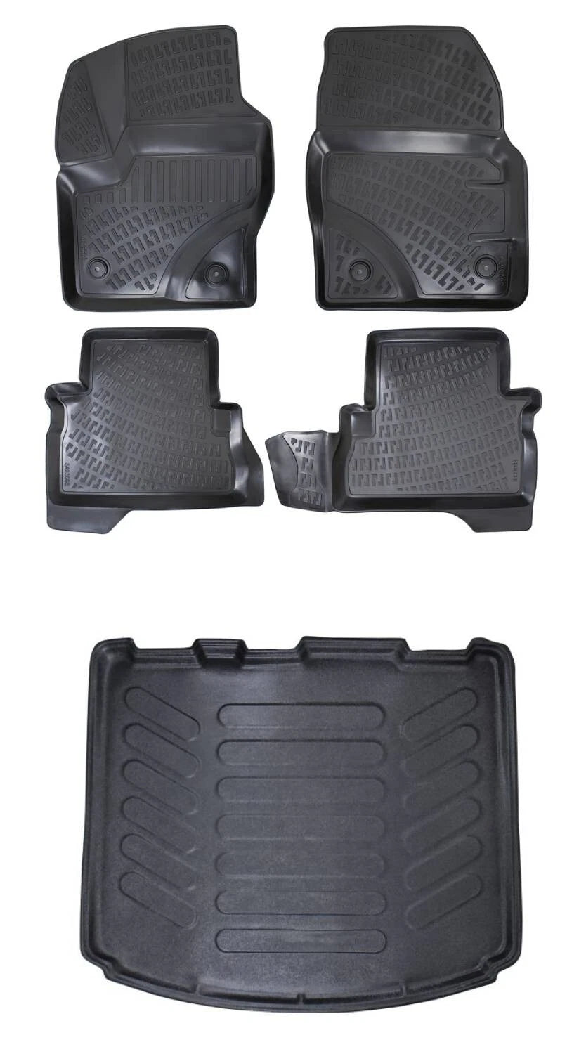 Rizline Ford Escape 2013-2019 3D Araca Özel Paspas ve Bagaj Havuzu Bmy