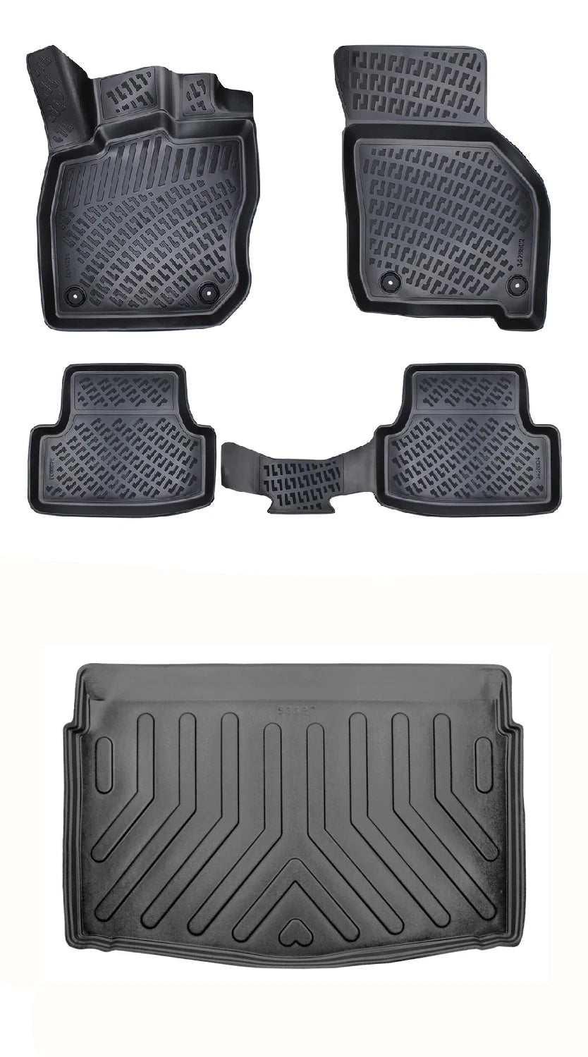 Rizline Volkswagen Golf 8 Otomatik Vites Alt Bagaj 2020 Sonrası 3D Araca Özel Paspas ve Bagaj Havuzu Bmy