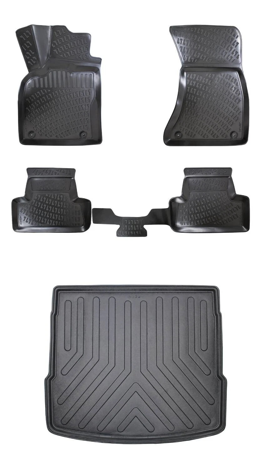 Rizline Audi Q5 2017 Sonrası 3D Araca Özel Paspas ve Bagaj Havuzu Bmy