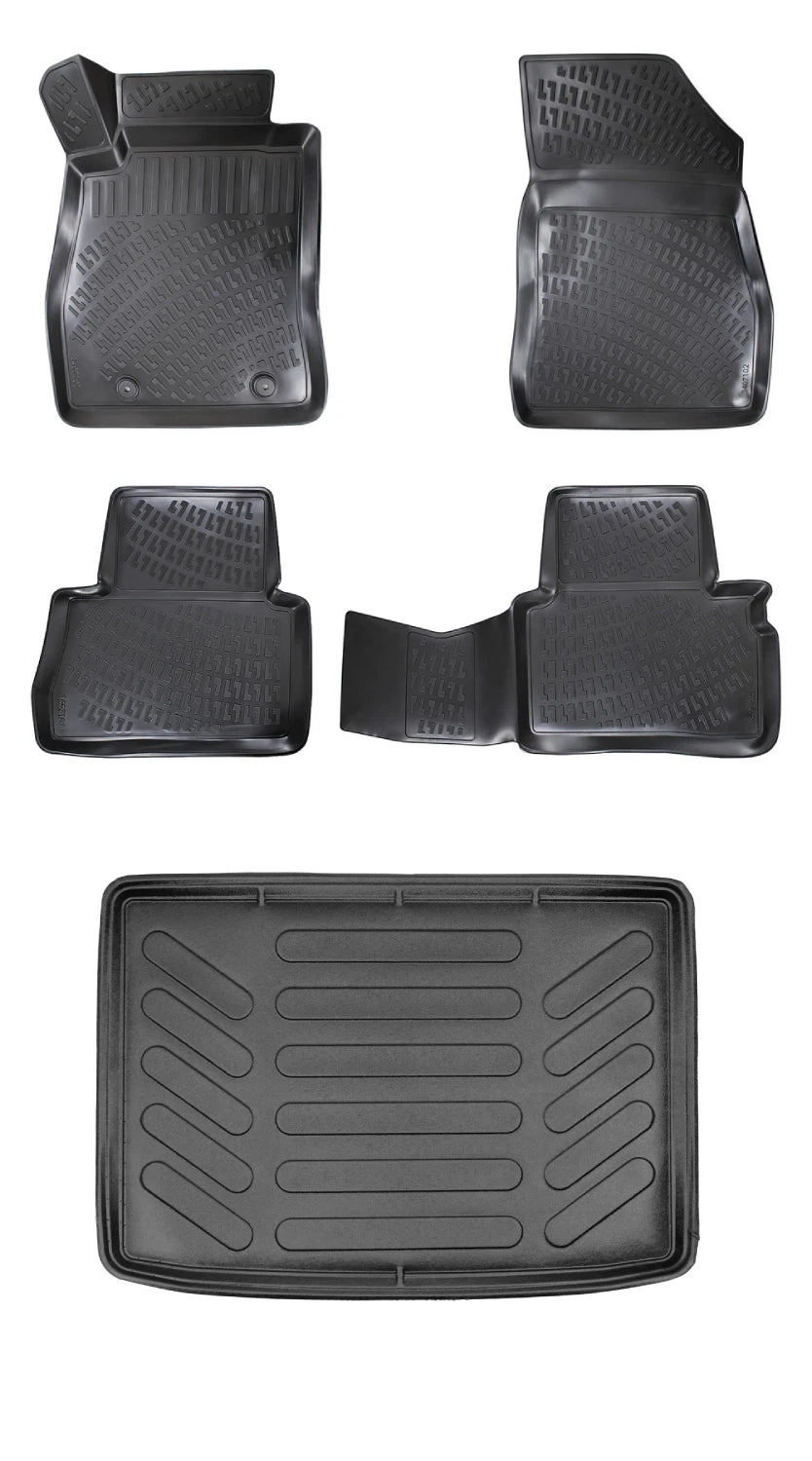 Rizline Nissan Juke Alt Bagaj 2016-2020 3D Araca Özel Paspas ve Bagaj Havuzu Bmy