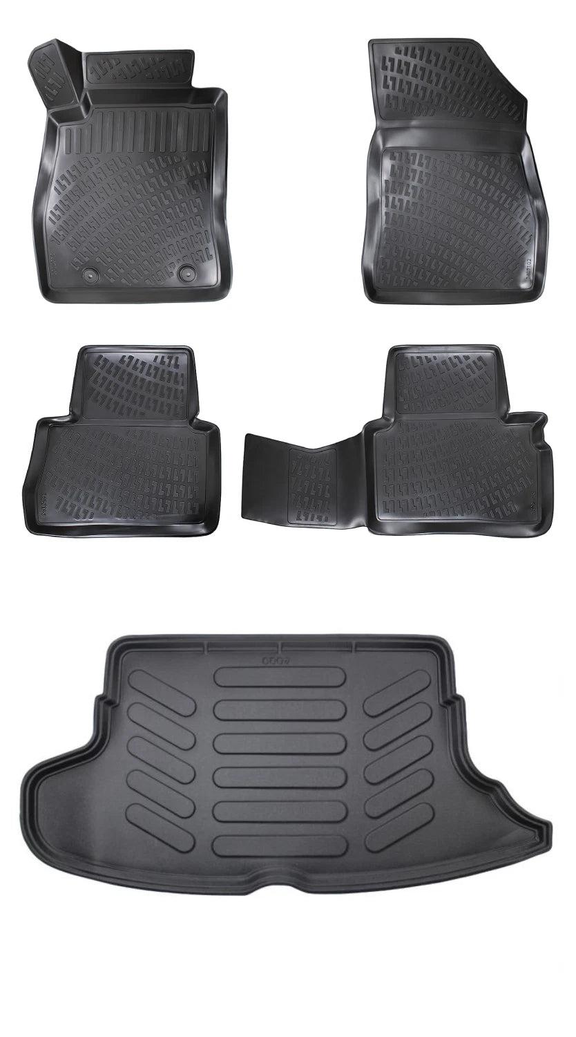 Rizline Nissan Juke 2010-2015 3D Araca Özel Paspas ve Bagaj Havuzu Bmy