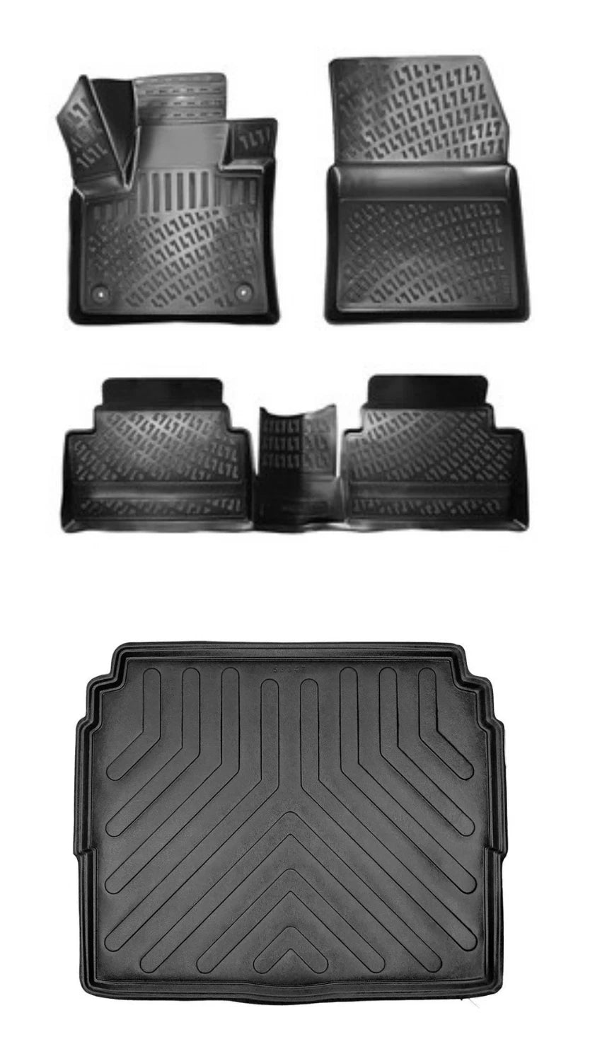 Rizline Citroen C5 Aircross Alt Bagaj 2022 Sonrası 3D Araca Özel Paspas ve Bagaj Havuzu Bmy