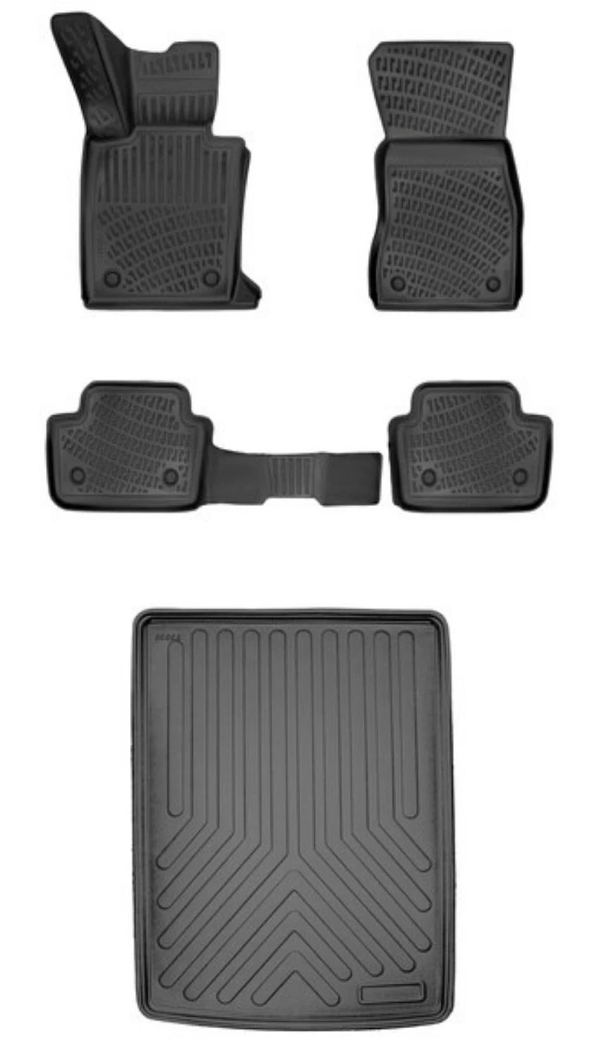 Rizline Bmw I5 M60 (G60) 2023 Sonrası 3D Araca Özel Paspas ve Bagaj Havuzu Bmy