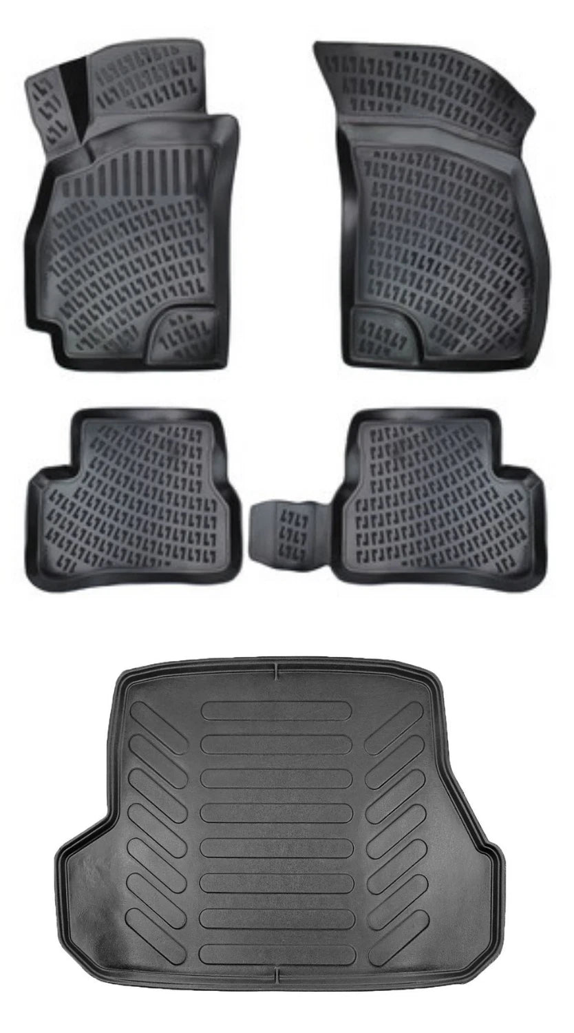 Rizline Hyundai Accent 1996-2000 3D Araca Özel Paspas ve Bagaj Havuzu Set Bmy