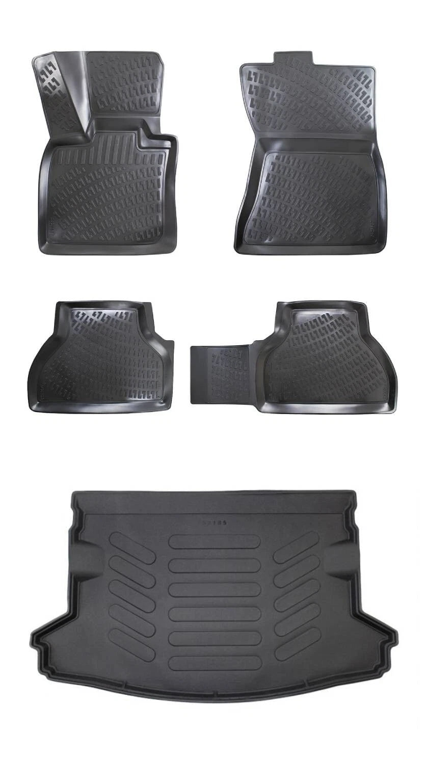 Rizline Bmw X5 E70 2006 -2013 3D Araca Özel Paspas ve Bagaj Havuzu Bmy