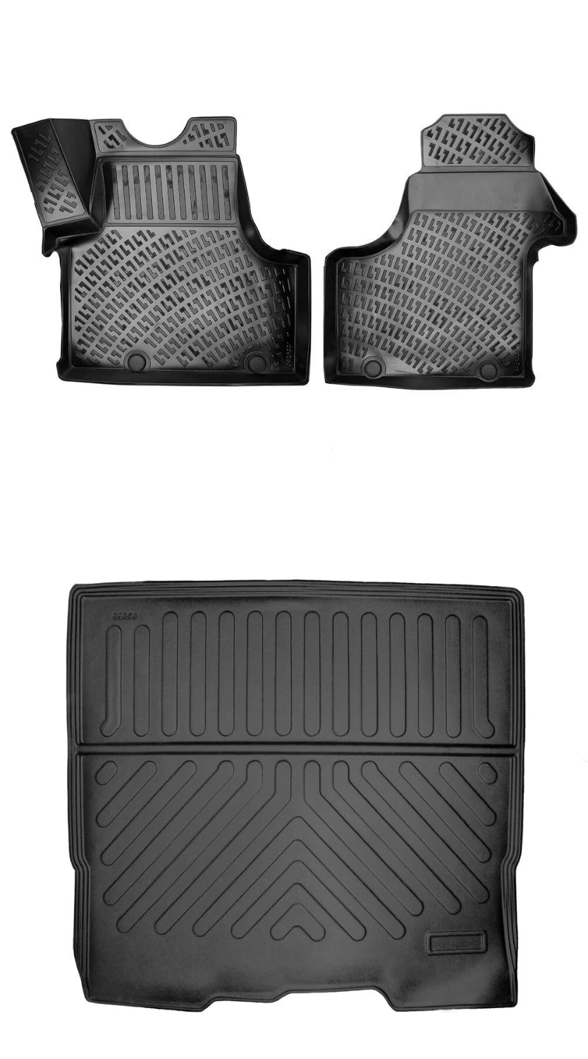 Rizline Opel Vivaro 2014-2019 (Uzun Şasi) 3D Araca Özel Paspas ve Bagaj Havuzu Set Bmy