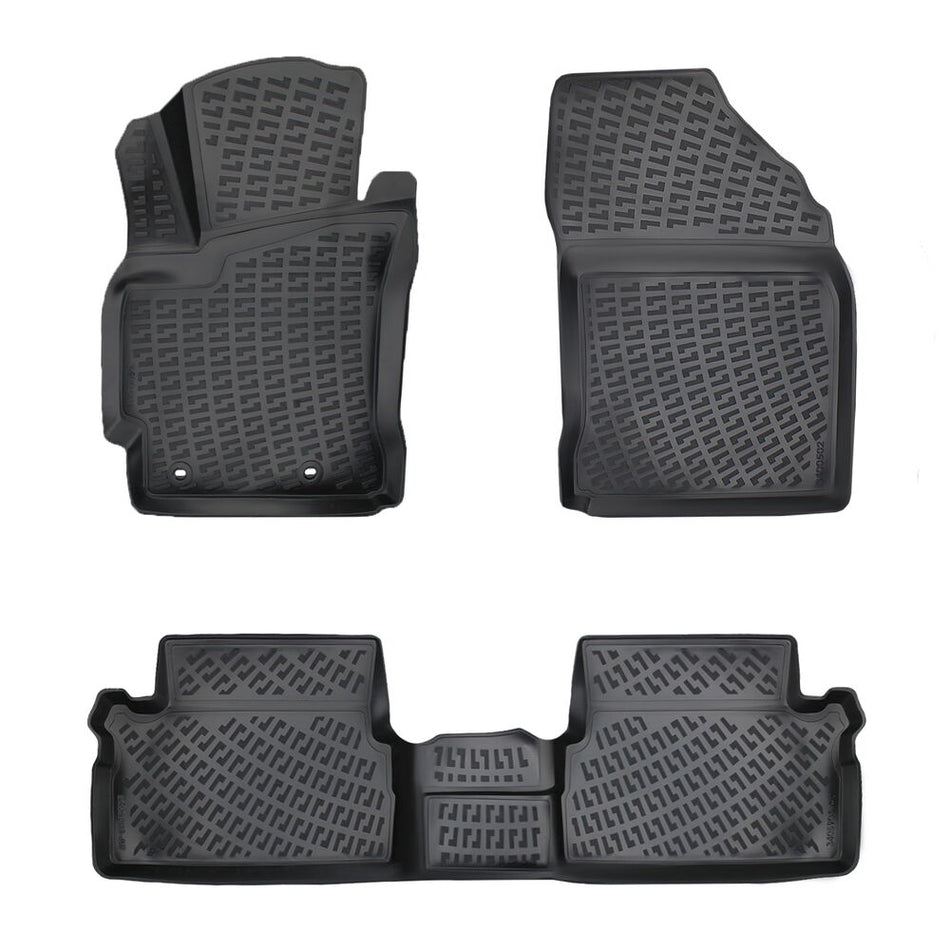 Toyota Auris 2013 Sonrası 3D Araca Özel Havuzlu Paspas Bmy