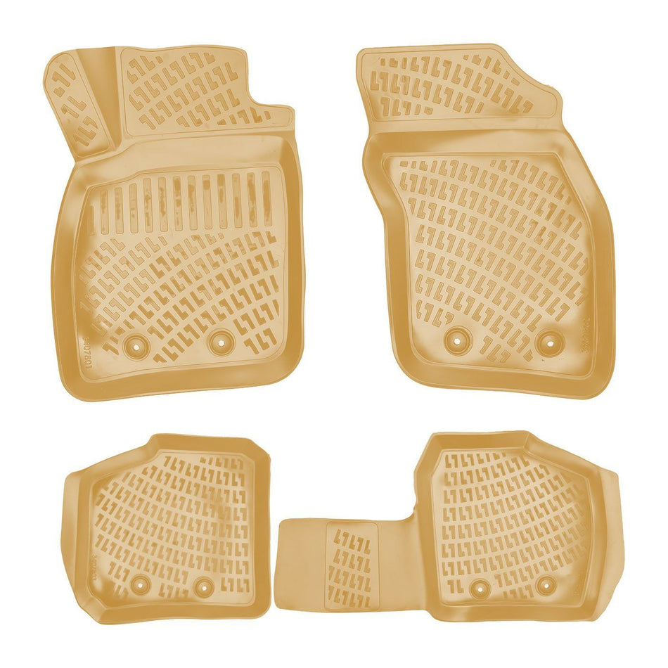 Rizline Volvo V40 1996-2004 İle Uyumlu 3D Havuzlu Paspas Bej